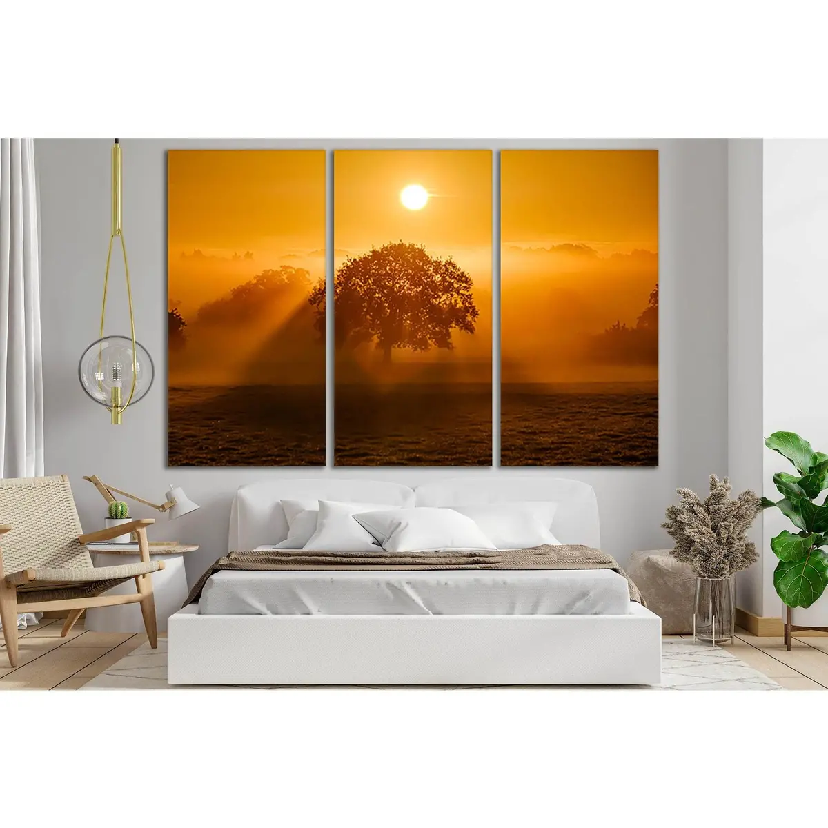 Tree Sky And Cloud At Sunrise №Sl524 Ready To Hang Canvas Print 5