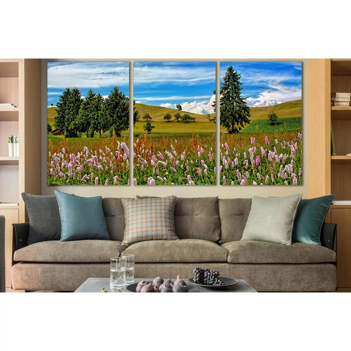 Trees And Flowers Spring Moment №Sl1079 Ready To Hang Canvas Print 5