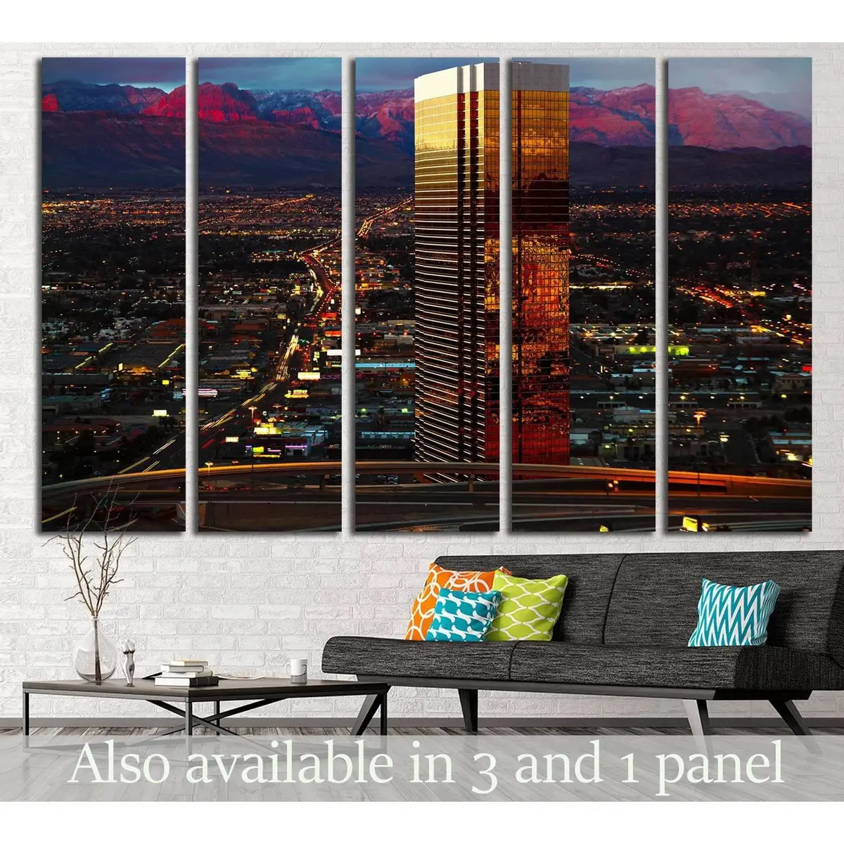 Trump Tower Las Vegas Canvas Wall Art – Pre-Strung & Ready to Hang
