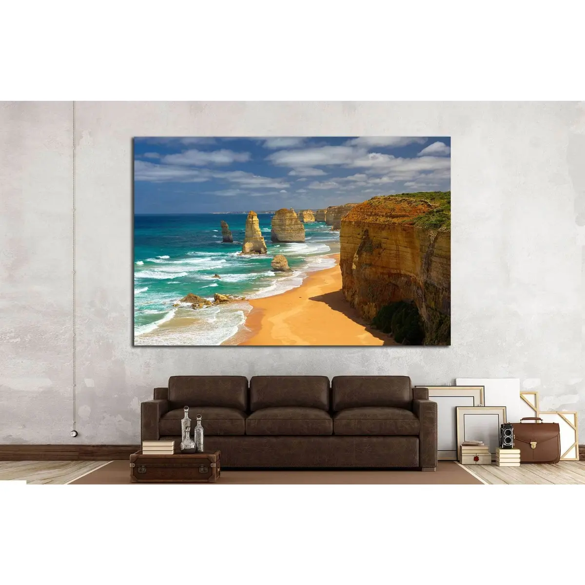 Twelve Apostles, Australia №840 Ready To Hang Canvas Print 3