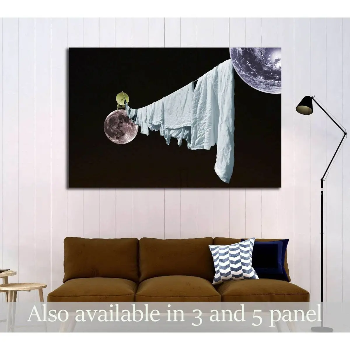 Twitter Calling Facebook Over (Eugenia Loli) №3411 Ready To Hang Canvas Print 1