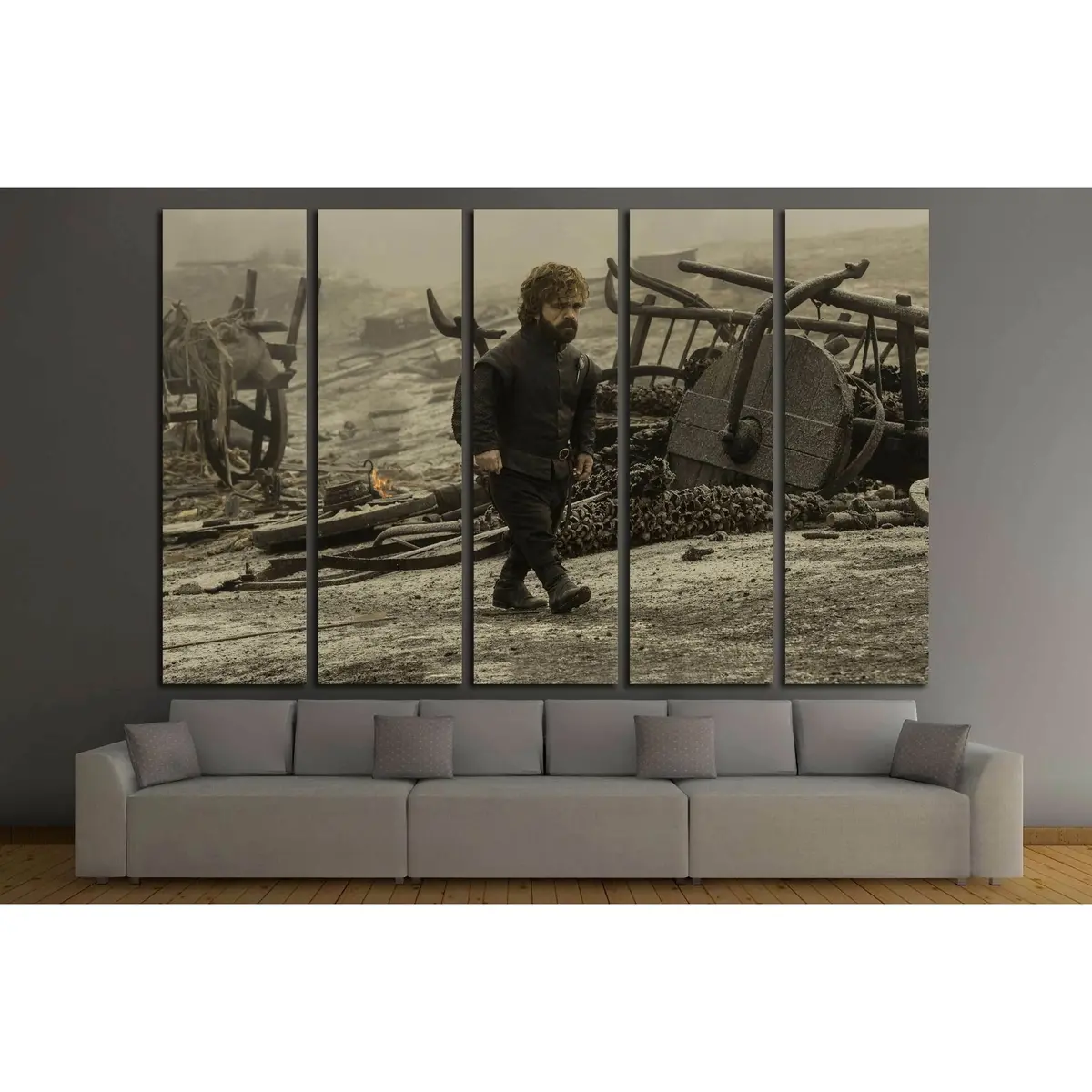 Tyrion Lannister #3345 Premium Canvas Wall Art – Ready to Hang - Image 2