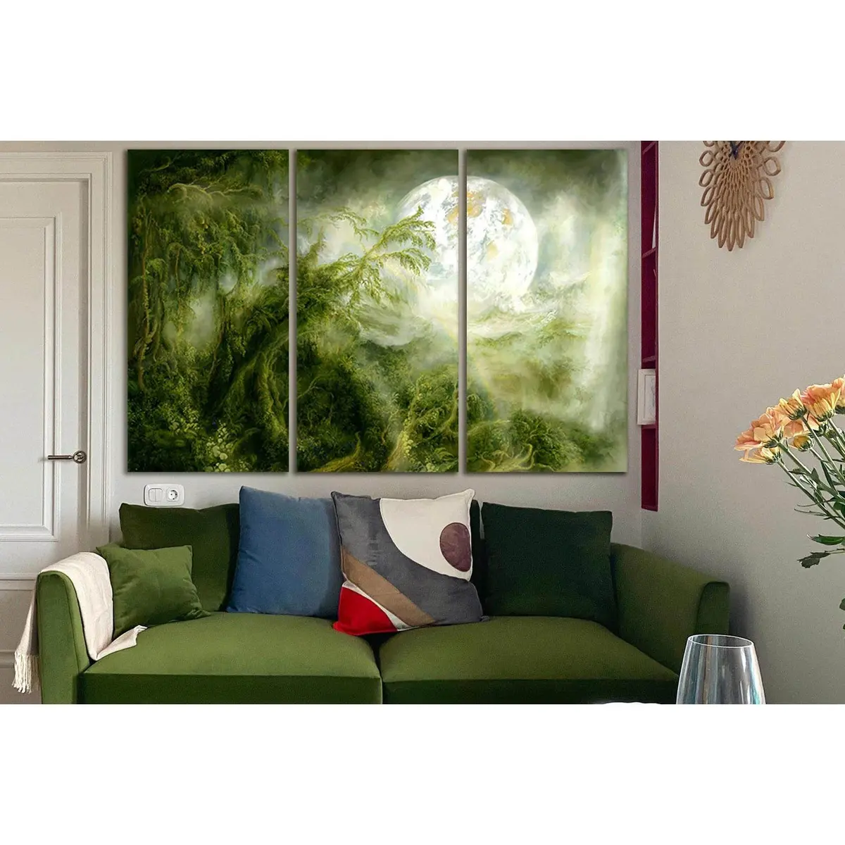 Unearthly Nature Planet View №Sl967 Ready To Hang Canvas Print 5