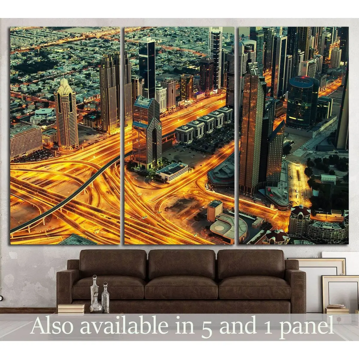 United Arab Emirates, Uae №857 Ready To Hang Canvas Print 5
