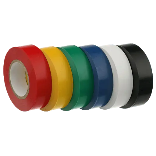 Pvc Insulation Tape - In A Range Of Colours - 19Mm X 20Mts 1