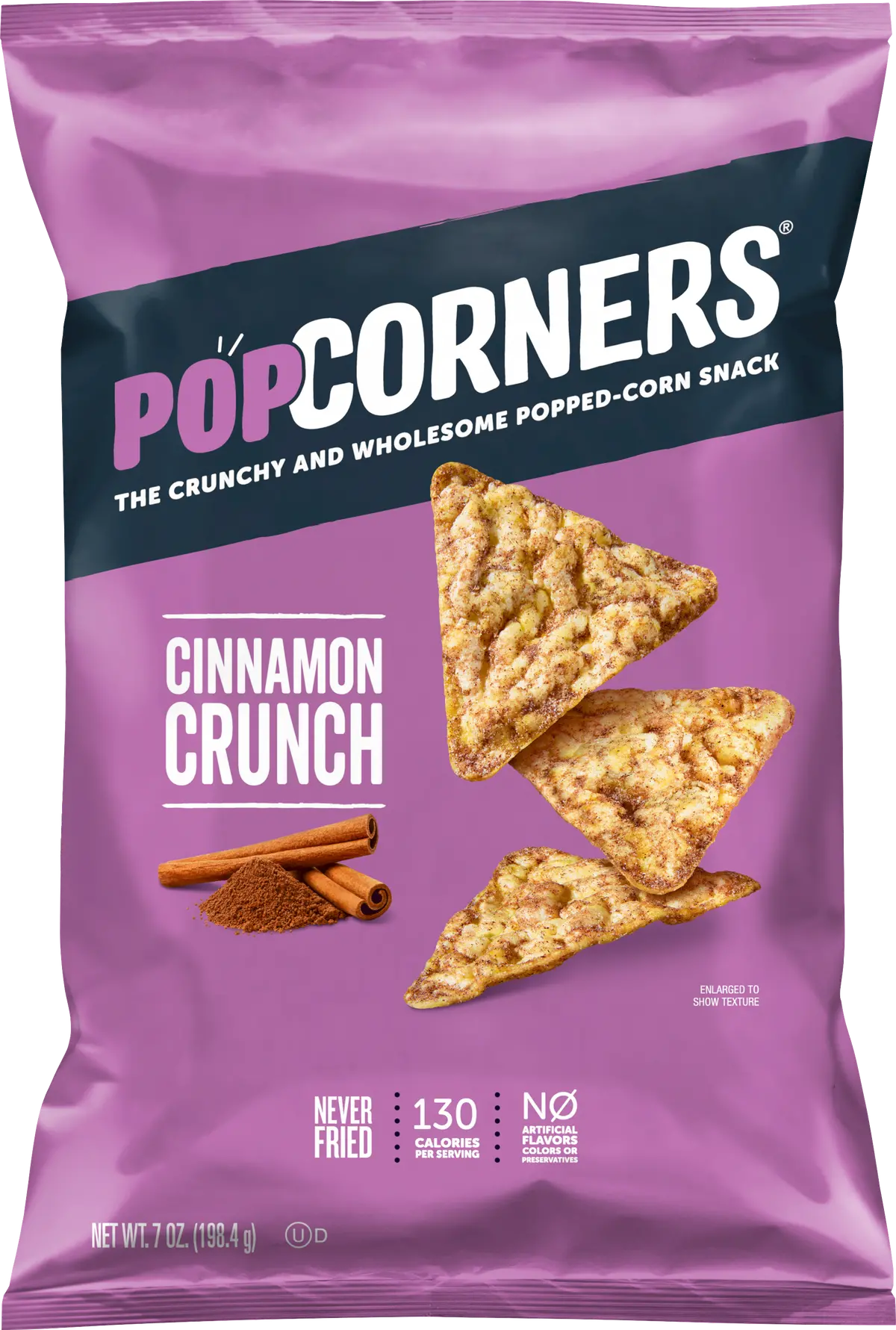 Popcorners Cinnamon Crunch Flavored Corn Snacks 7 Oz 1