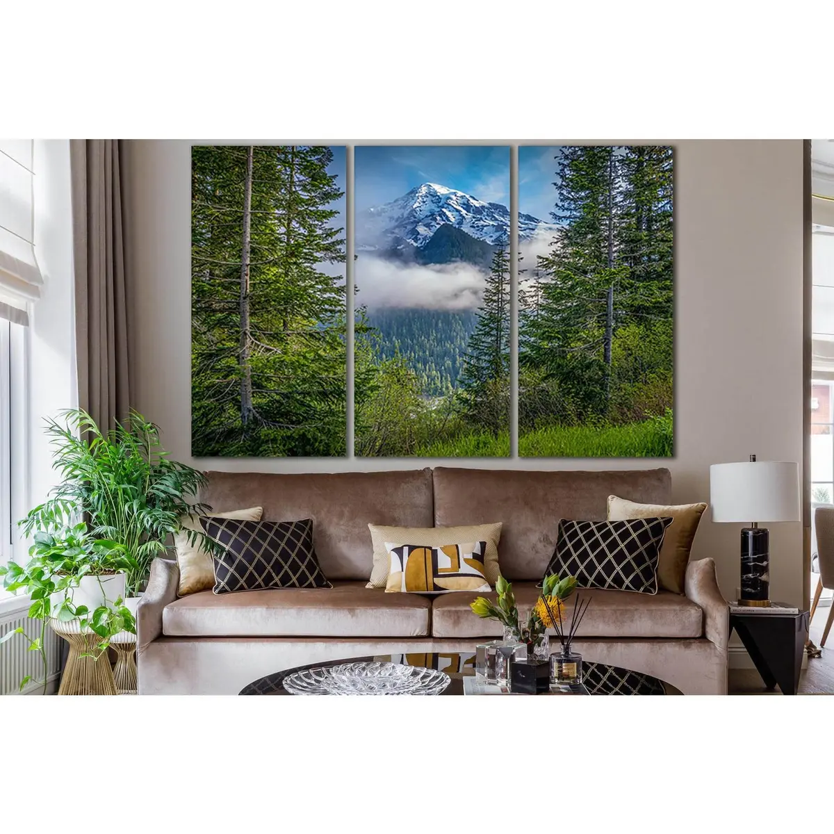 Usa Mount Rainier National Park №Sl1076 Ready To Hang Canvas Print 5