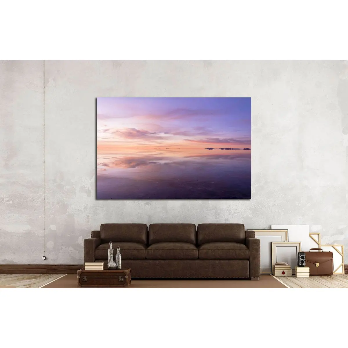 Uyuni Salt Lake №1996 Ready To Hang Canvas Print 3