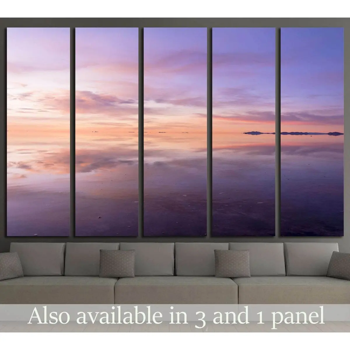 Uyuni Salt Flats, Bolivia – Canvas Wall Art Print #1996