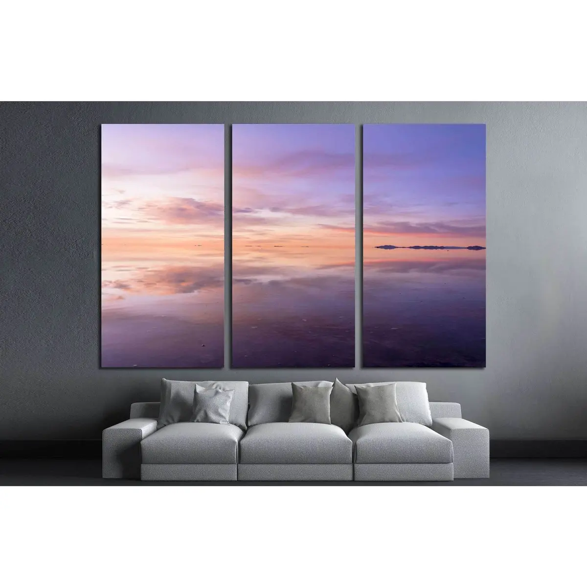 Uyuni Salt Lake №1996 Ready To Hang Canvas Print 5