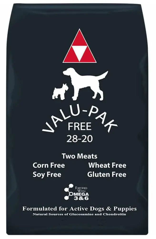 Valu-Pak Free 28/20 High Protein Dry Dog Food - 50 Lb. 1