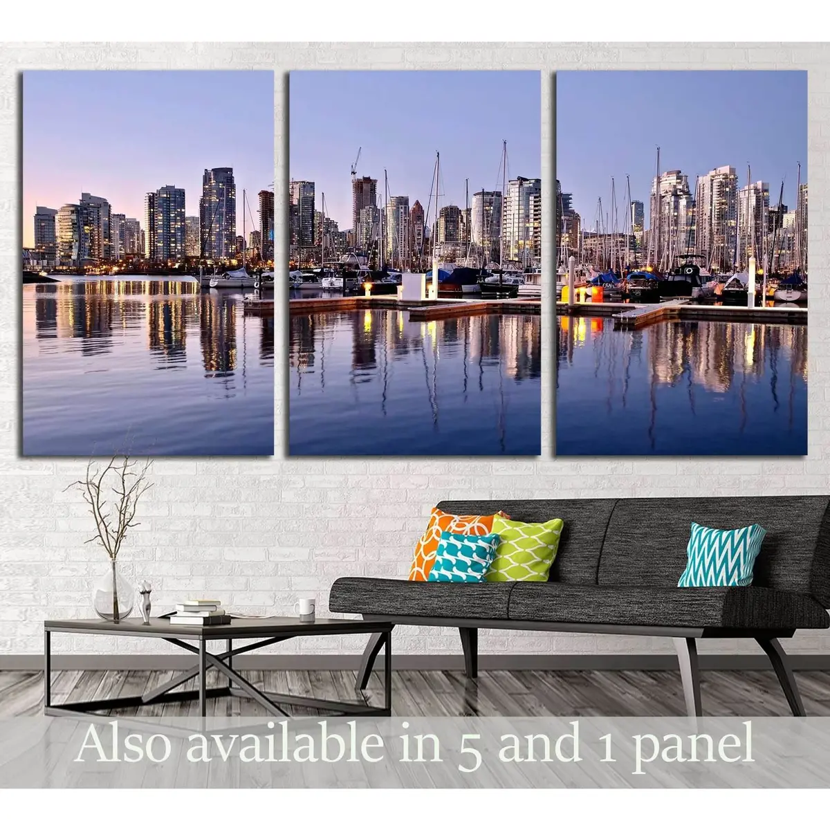 Vancouver. British Columbia. Canada №2033 Ready To Hang Canvas Print 5
