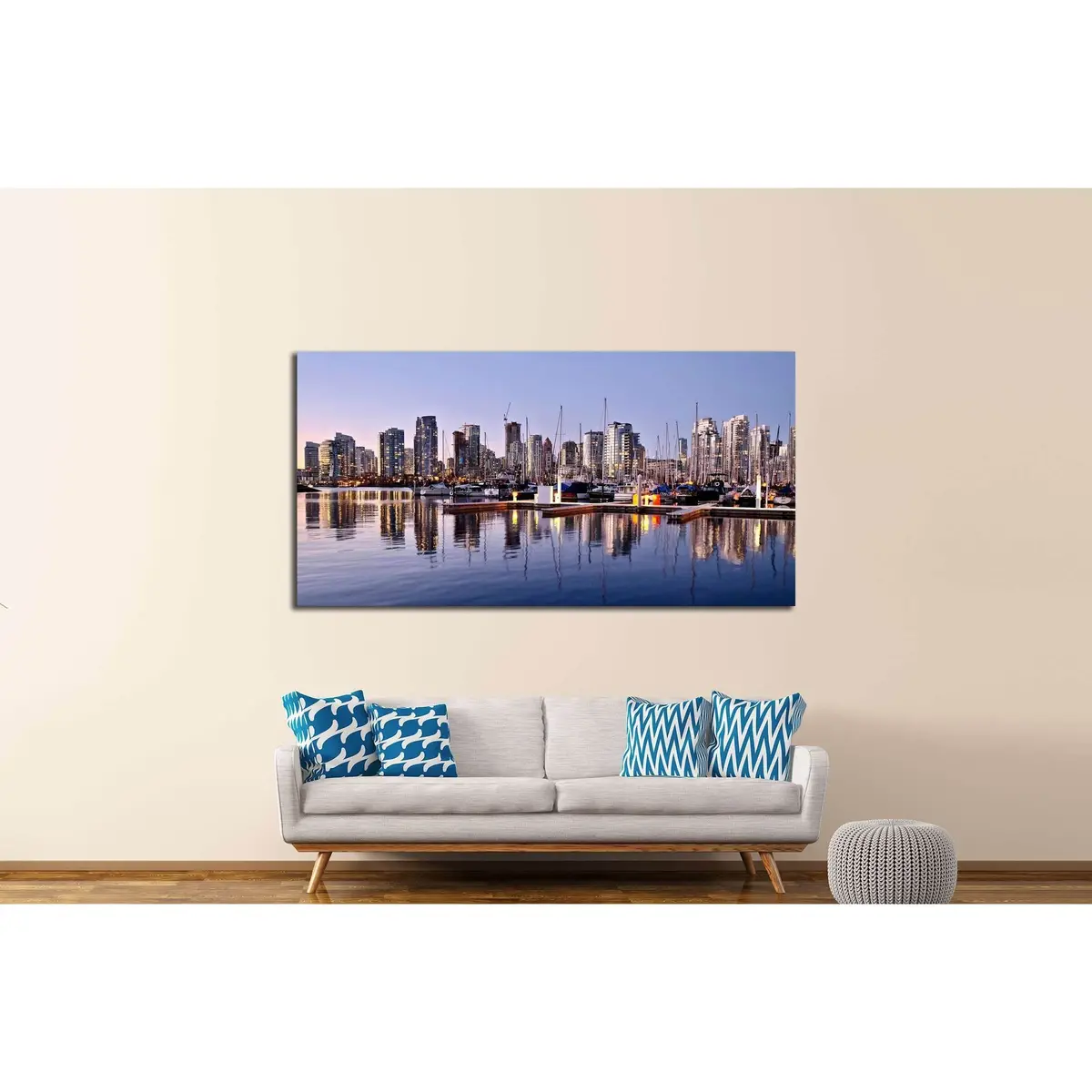 Vancouver. British Columbia. Canada №2033 Ready To Hang Canvas Print 3