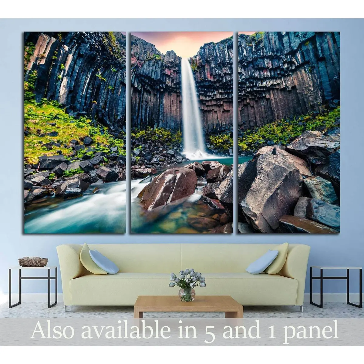 Vatnajokull National Park, Iceland №880 Ready To Hang Canvas Print 1