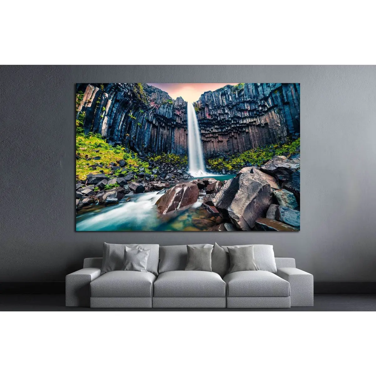 Vatnajokull National Park, Iceland №880 Ready To Hang Canvas Print 2