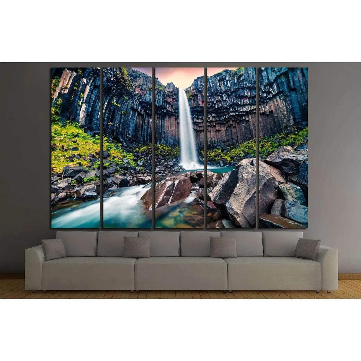 Vatnajokull National Park, Iceland №880 Ready To Hang Canvas Print 3