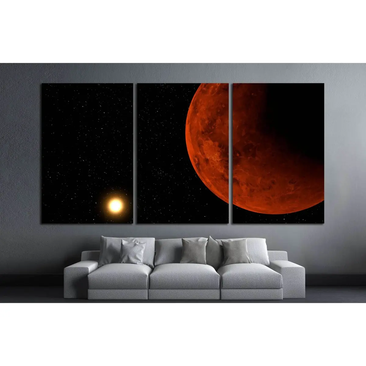 Venus Planet №2441 Ready To Hang Canvas Print 5