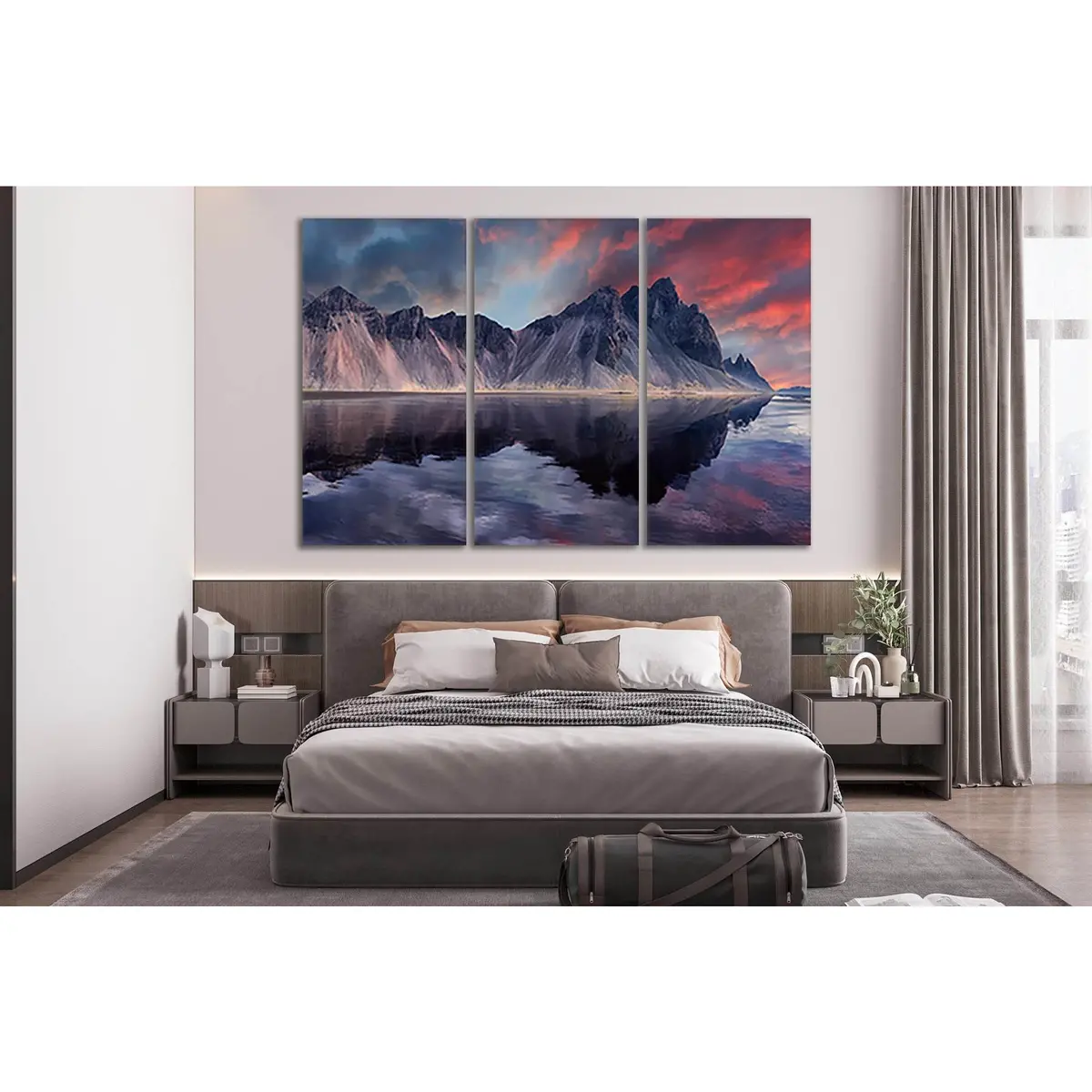 Vestrahorn Mountaine №Sl11 Ready To Hang Canvas Print 5