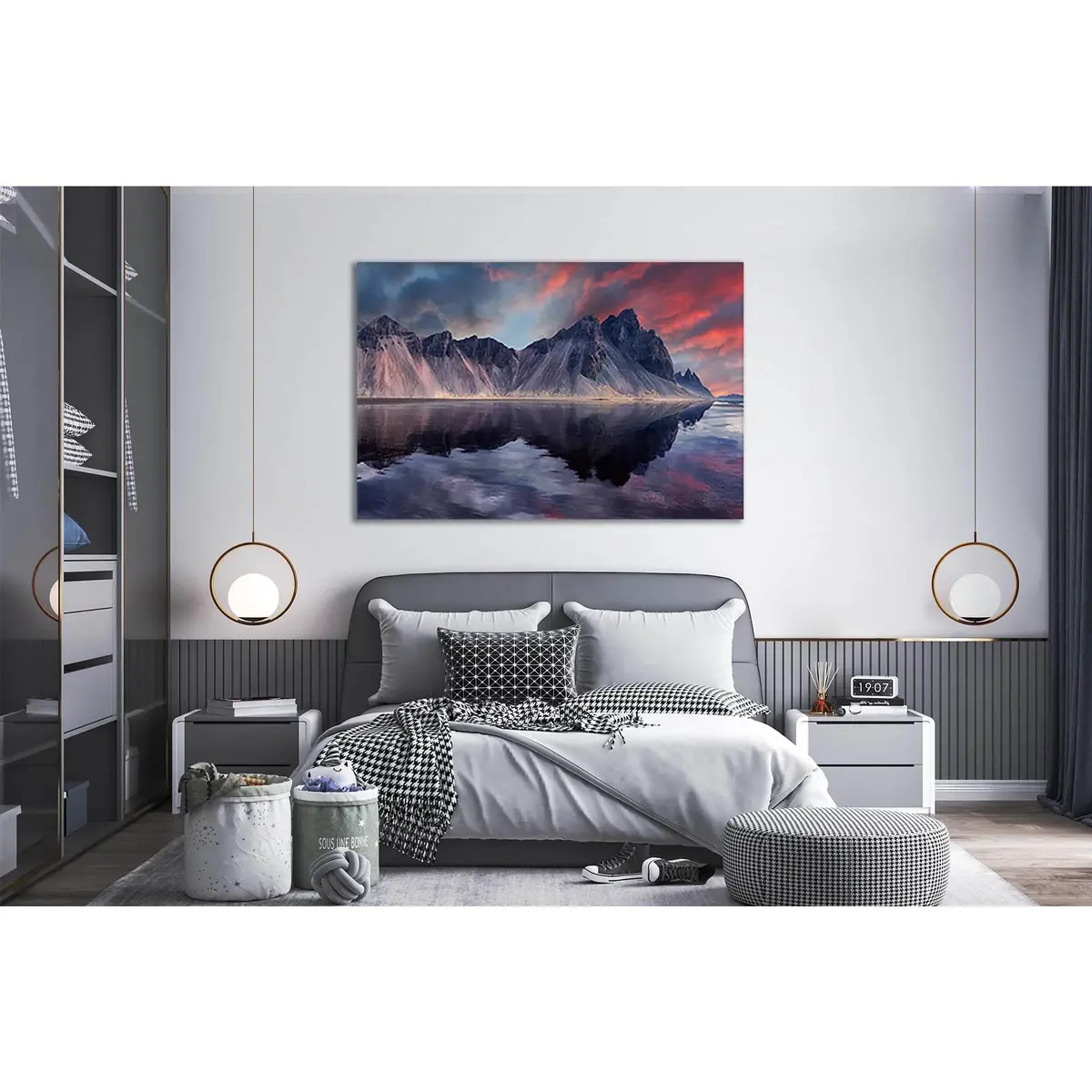 Vestrahorn Mountaine №Sl11 Ready To Hang Canvas Print 1