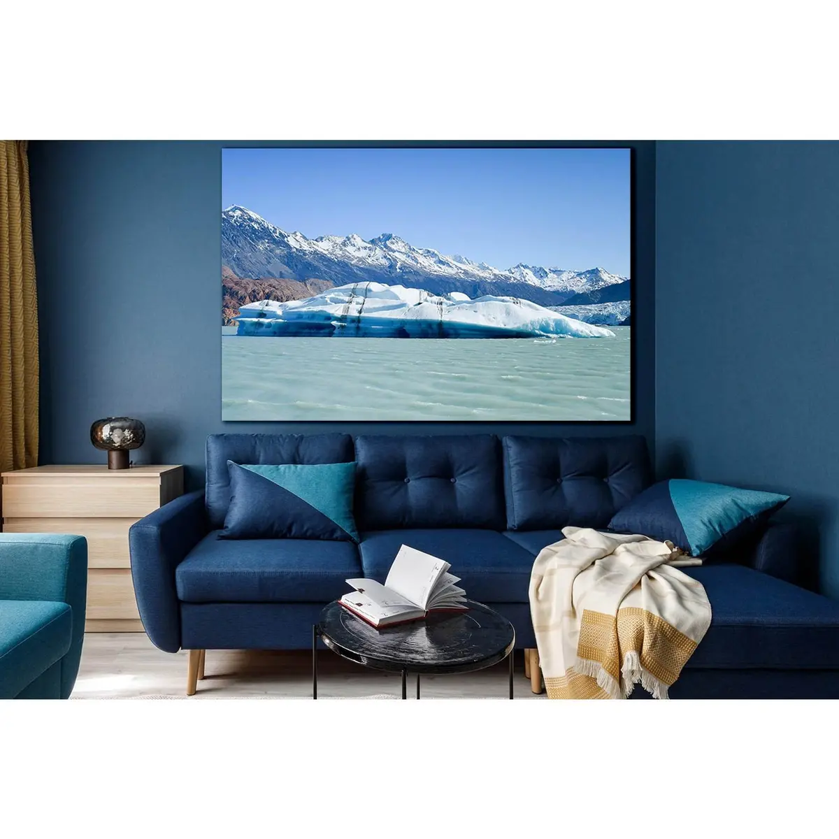 Viedma Glacier And The Lake №Sl1330 Ready To Hang Canvas Print 2