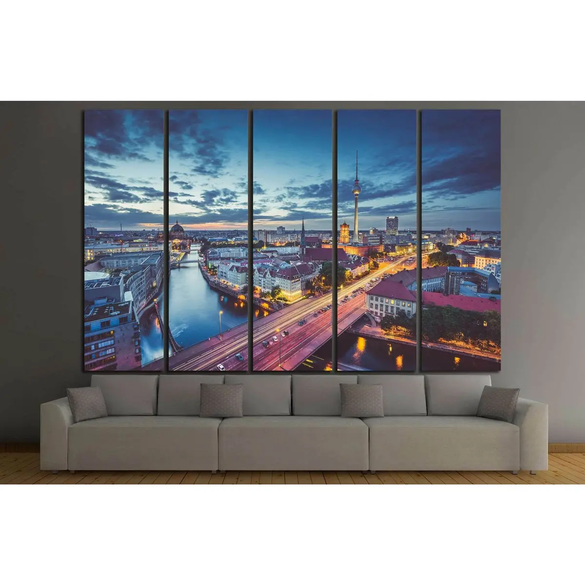 Berlin Skyline Canvas Art – German Cityscape Wall Decor - Image 3