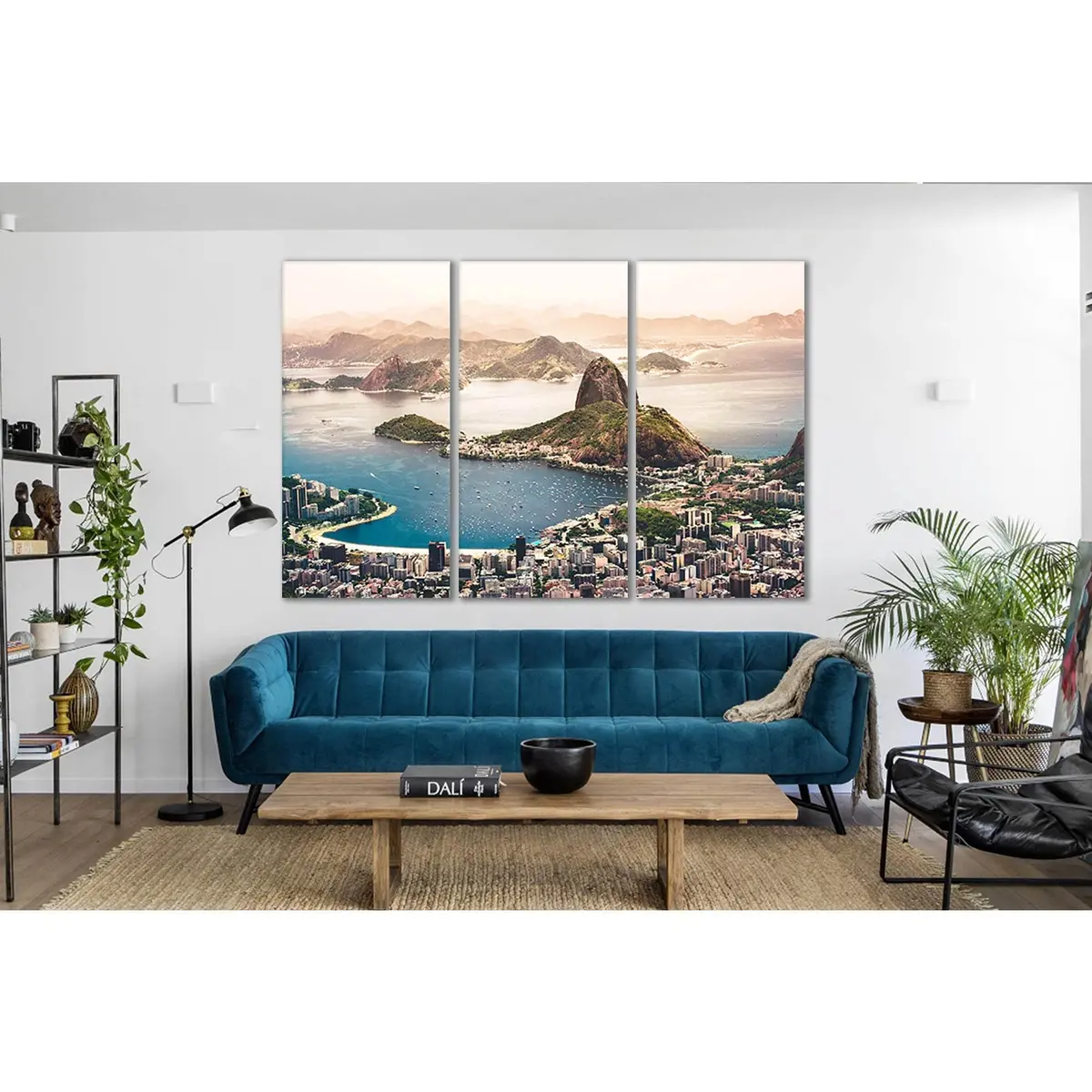 View Of Rio De Janeiro №Sl86 Ready To Hang Canvas Print 5