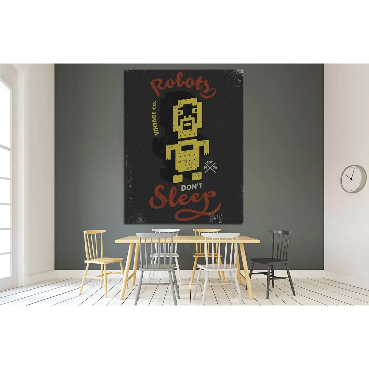 Vintage Canvas №4594 Ready To Hang Canvas Print 2