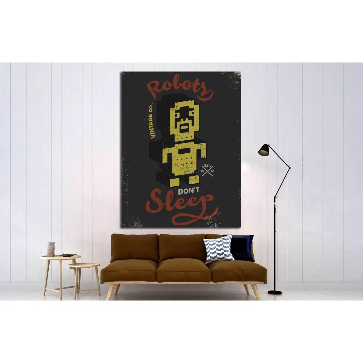 Vintage Canvas №4594 Ready To Hang Canvas Print 3