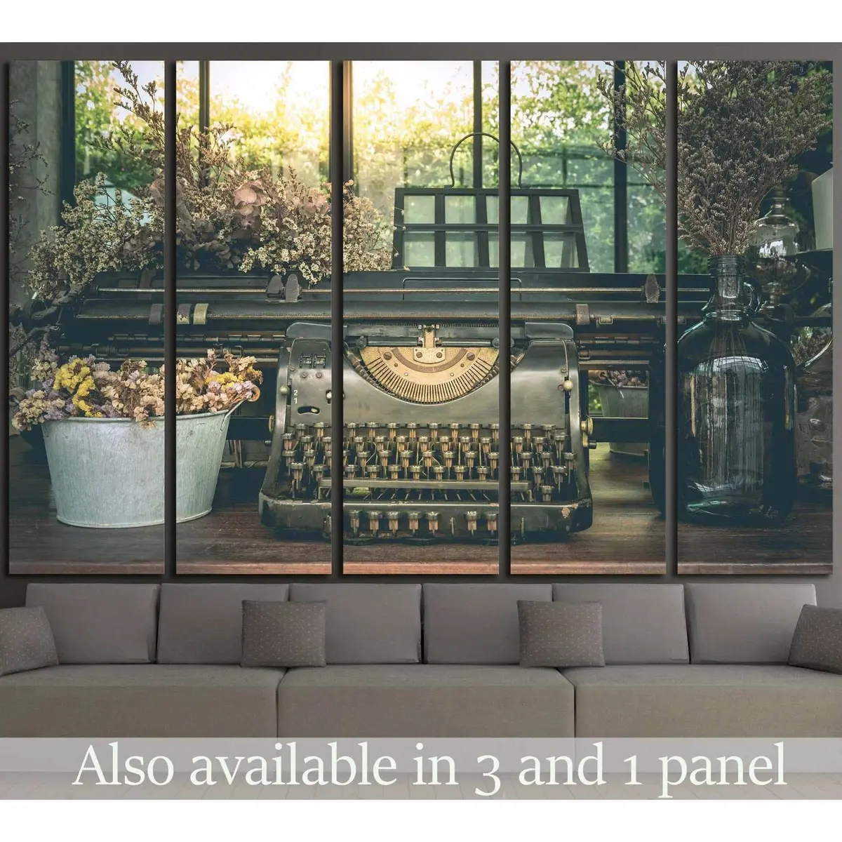 Vintage Ornaments No. 1071 Canvas Wall Art Print – Ready to Hang