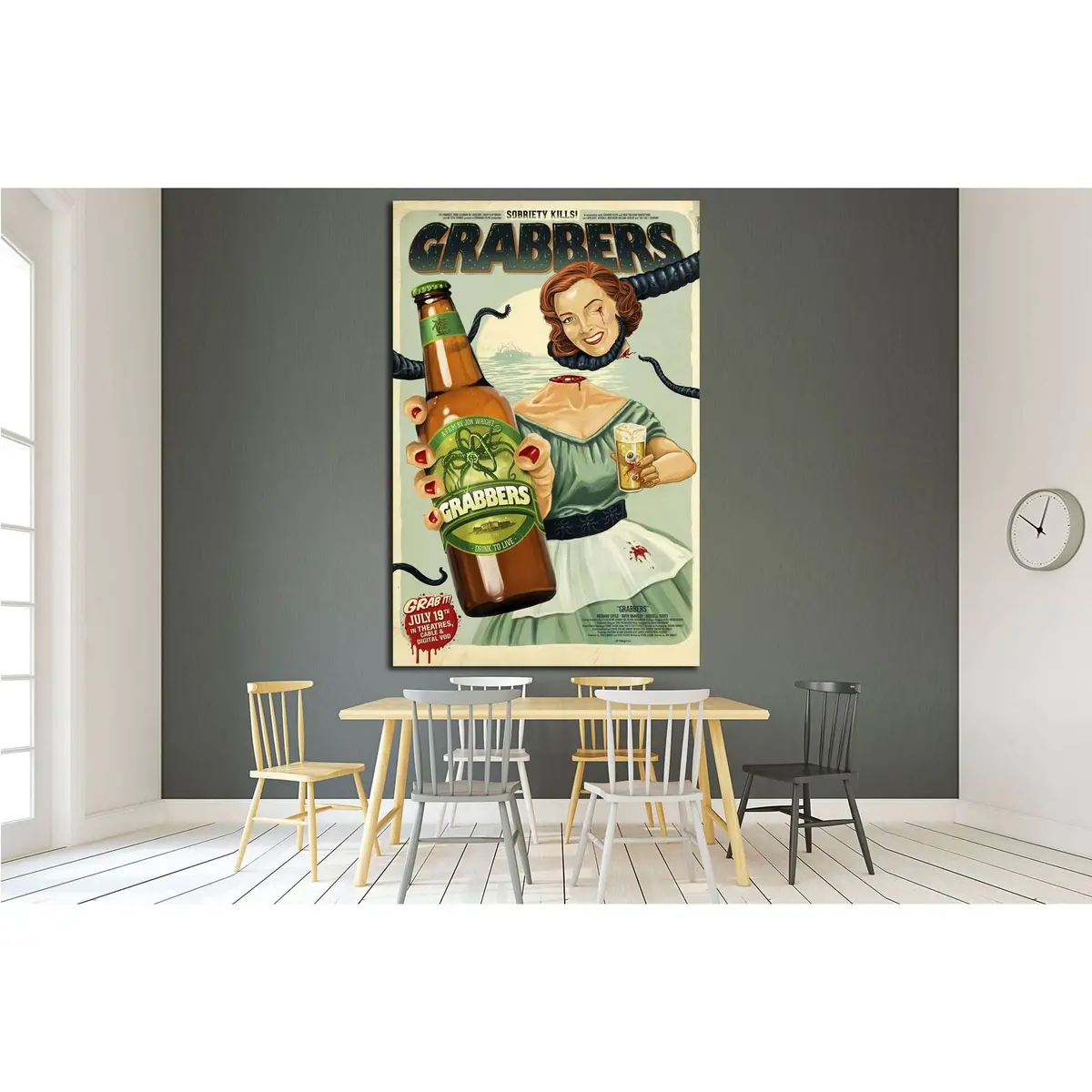 Vintage Poster №3458 Ready To Hang Canvas Print 2