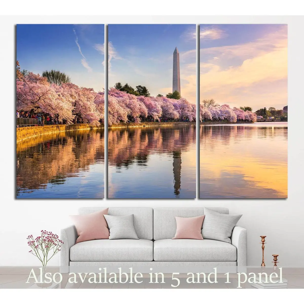 Washington Dc, Usa №1004 Ready To Hang Canvas Print 5