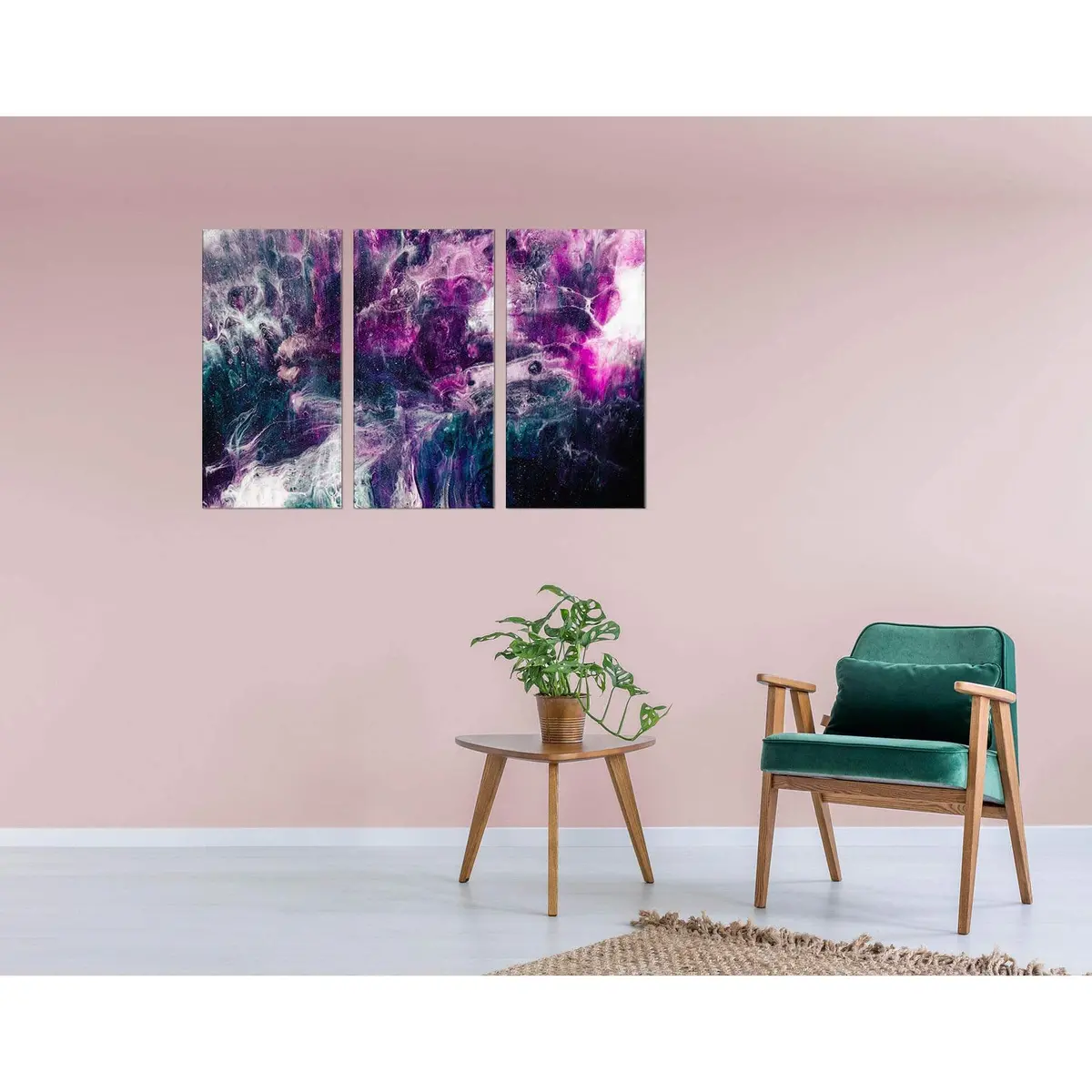 Watercolor Marble №D1078 Ready To Hang Canvas Print 5