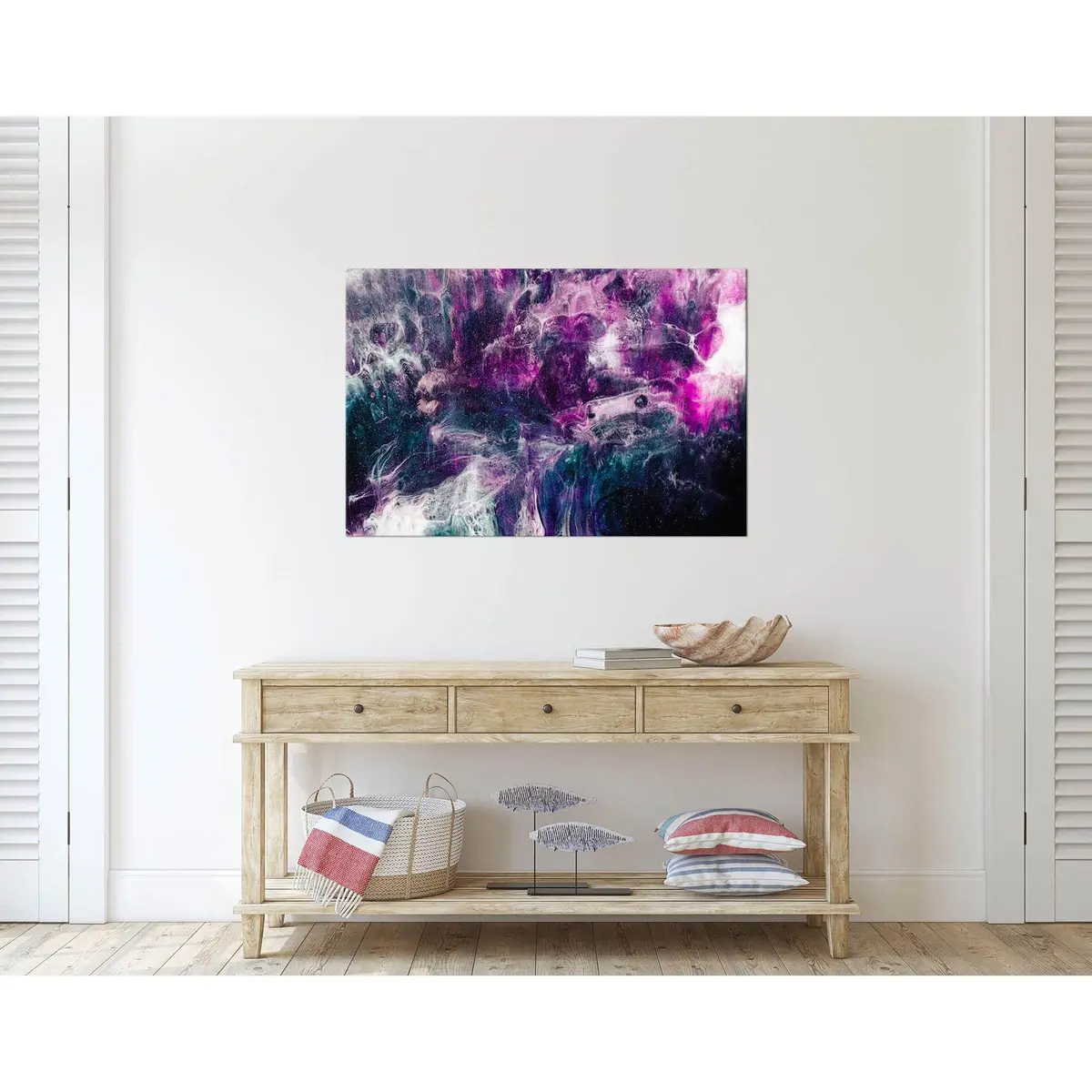 Watercolor Marble №D1078 Ready To Hang Canvas Print 2