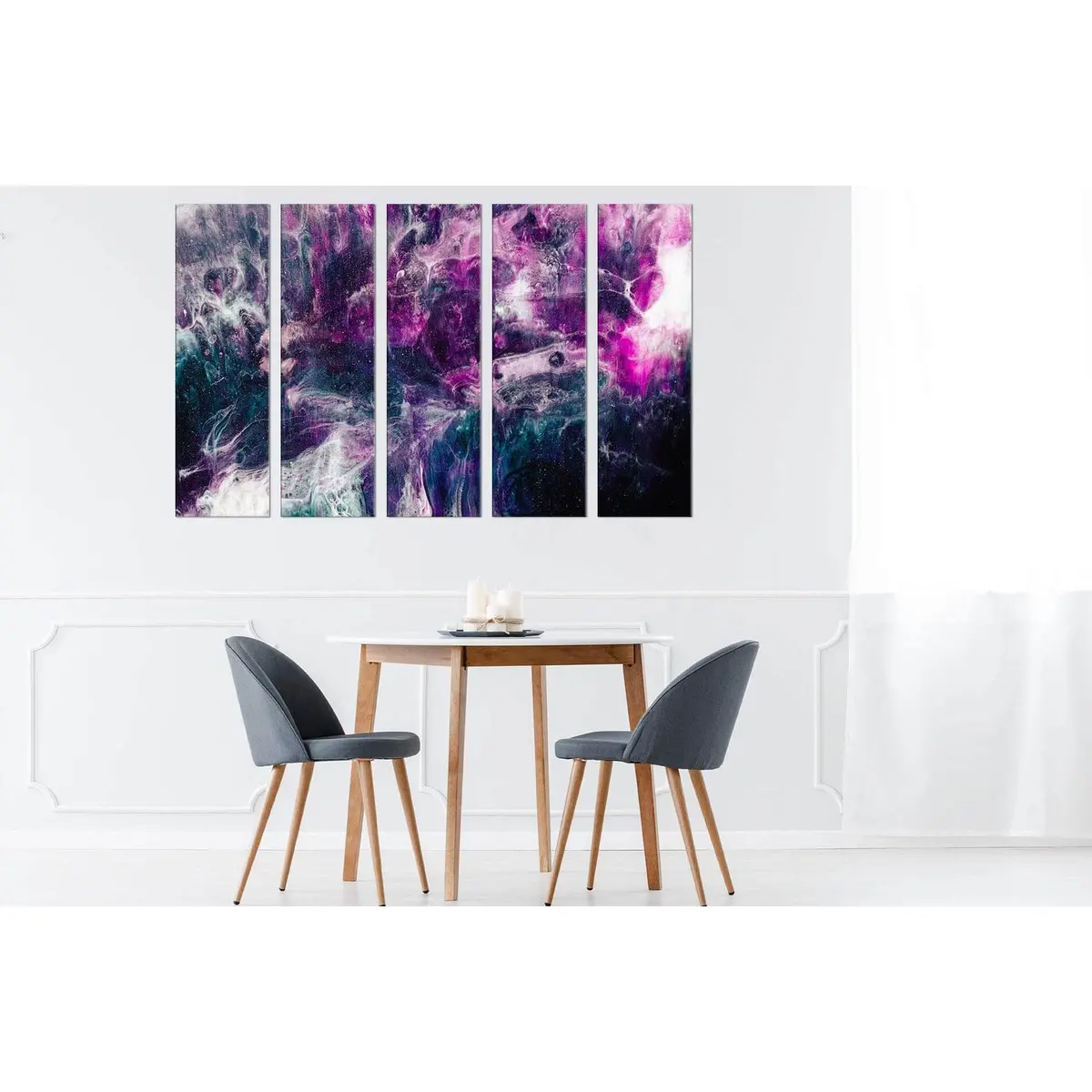 Watercolor Marble №D1078 Ready To Hang Canvas Print 1