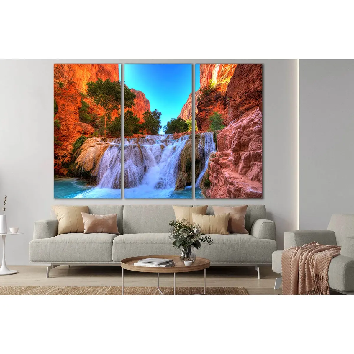 Waterfalls Grand Canyon №Sl469 Ready To Hang Canvas Print 5