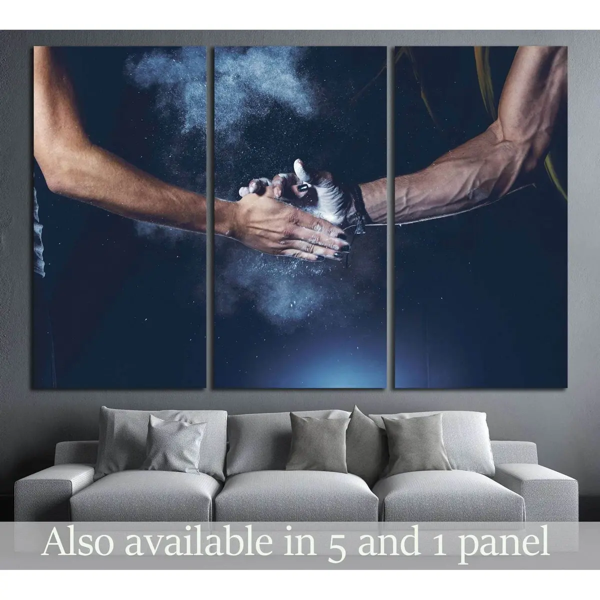Weightlifting №202 Ready To Hang Canvas Print 5