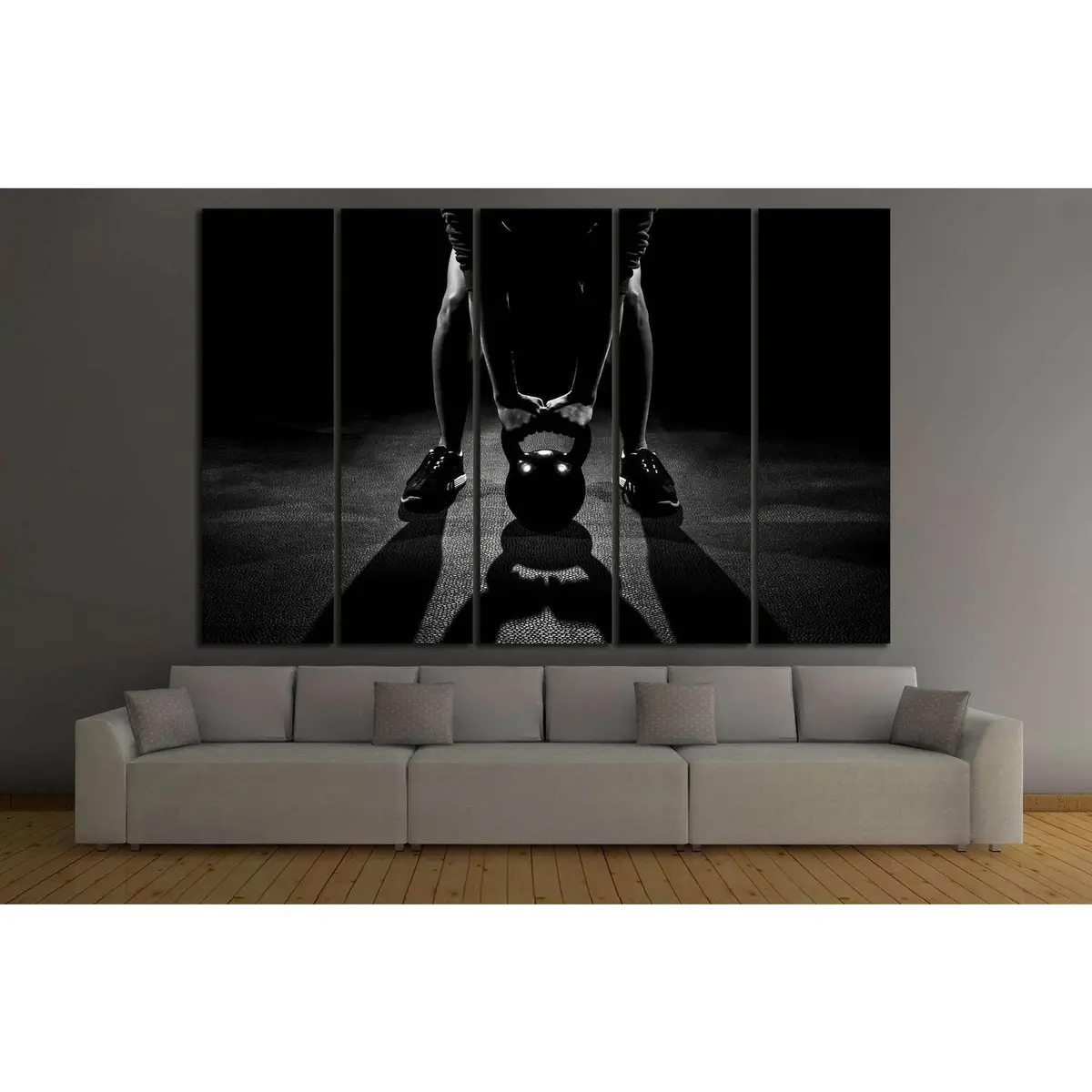 Premium Weightlifting Canvas Wall Art №204 – Ready to Hang - Image 3