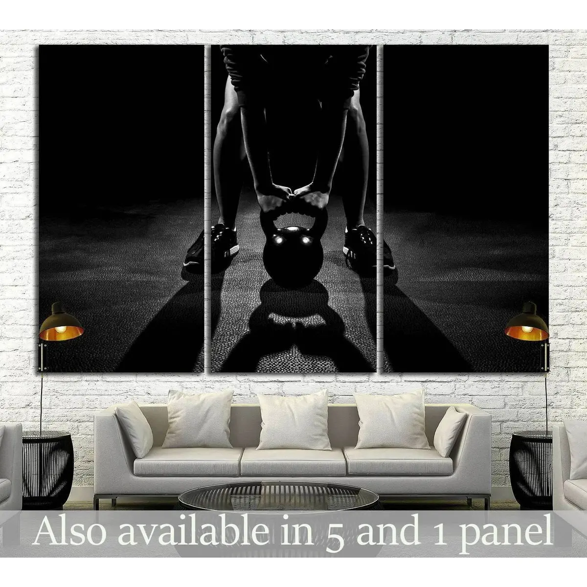 Weightlifting №204 Ready To Hang Canvas Print 5