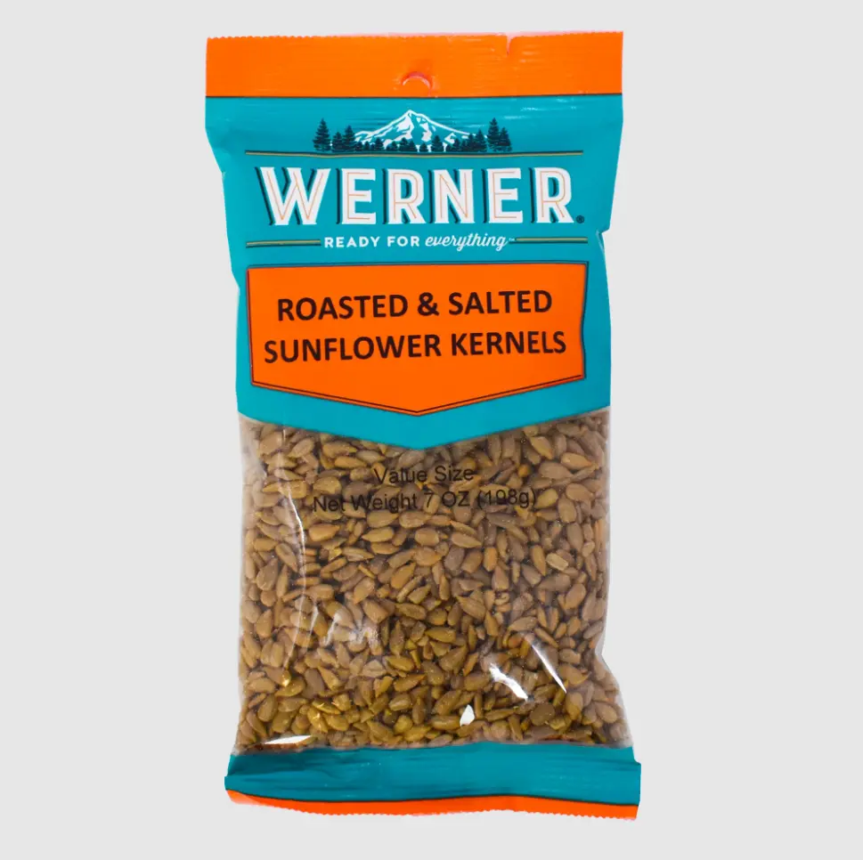 Werner Roasted & Salted Sunflower Kernels 1