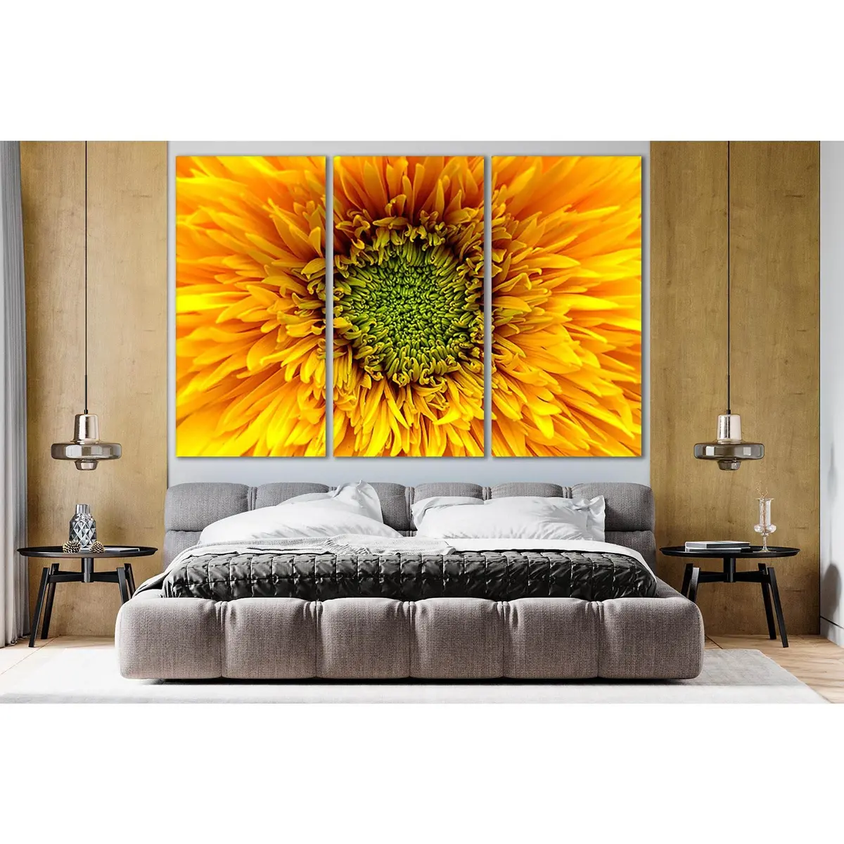 White And Green Flower №Sl727 Ready To Hang Canvas Print 5