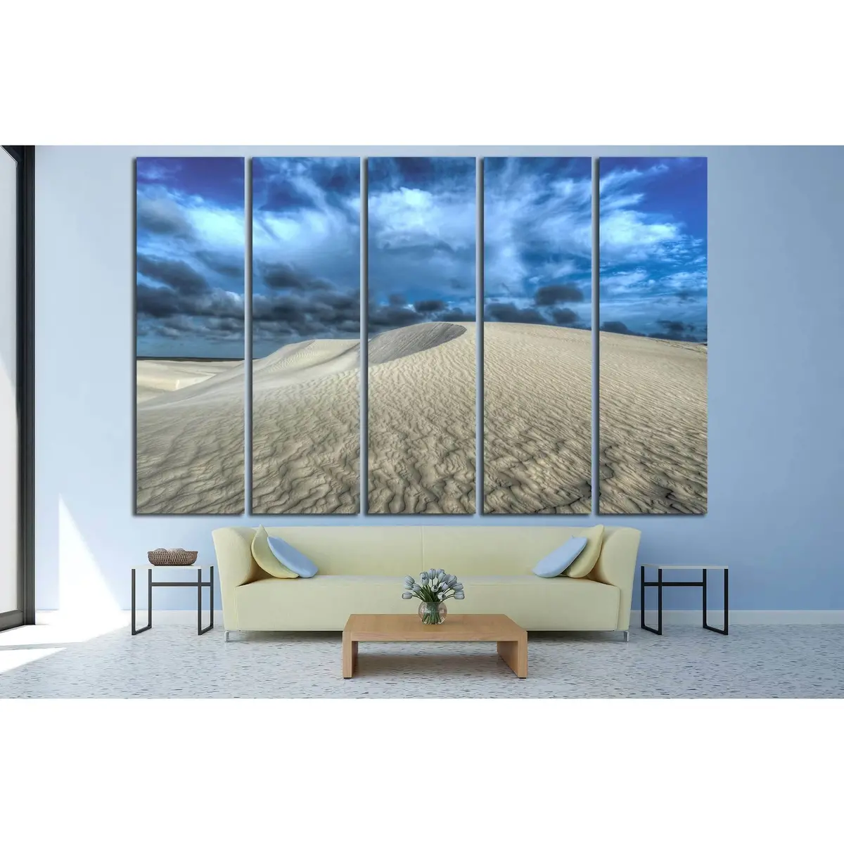 White Sand Dunes at Nilgen Nature Reserve — Premium Ready-to-Hang Canvas Wall Art #2856 - Image 3