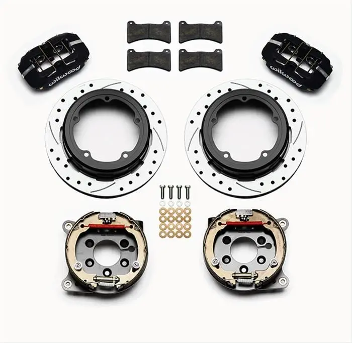 Wilwood 140-13952-D Forged Dynapro Low-Profile Rear Parking Brake Kit 2