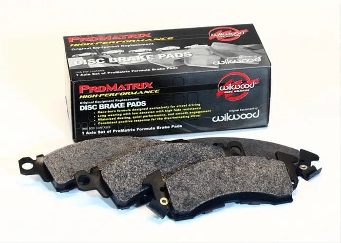 Wilwood Promatrix Ceramic Brake Pads – Front Set, Part 150-D0667K 1