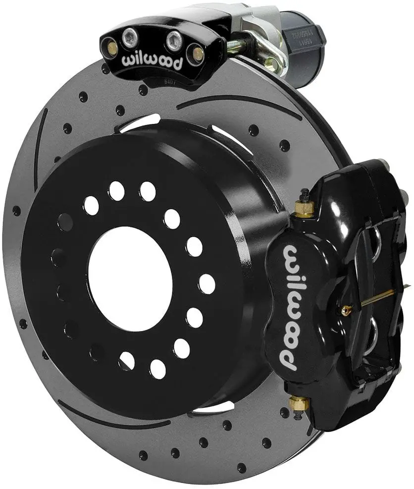 Electric Parking Brake Conversion Kit With 12.19-Inch Rotors And Dust Boot Calipers (Wb140-15843-D-Db) 1