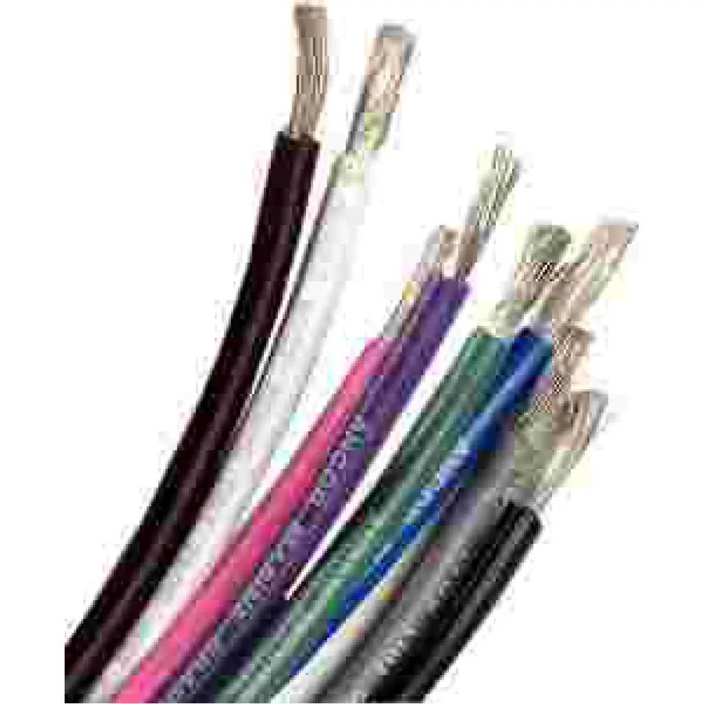 Ancor Tinned Copper Wire, 12 Awg, Orange $/Foot 1