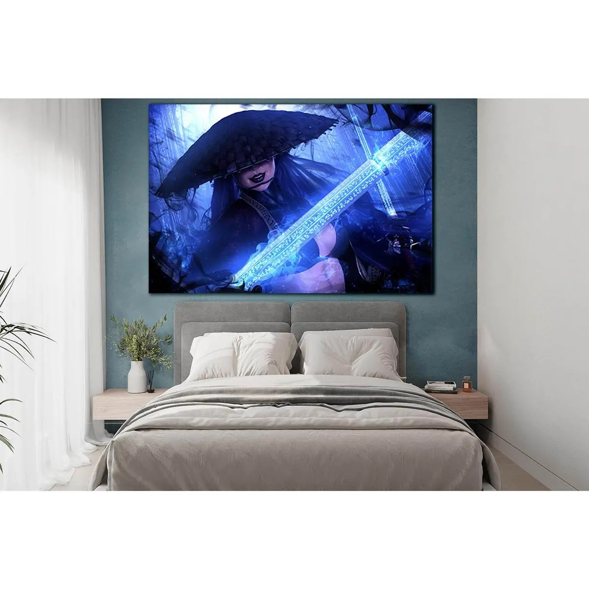 Woman With Magic Sword №Sl1244 Ready To Hang Canvas Print 2
