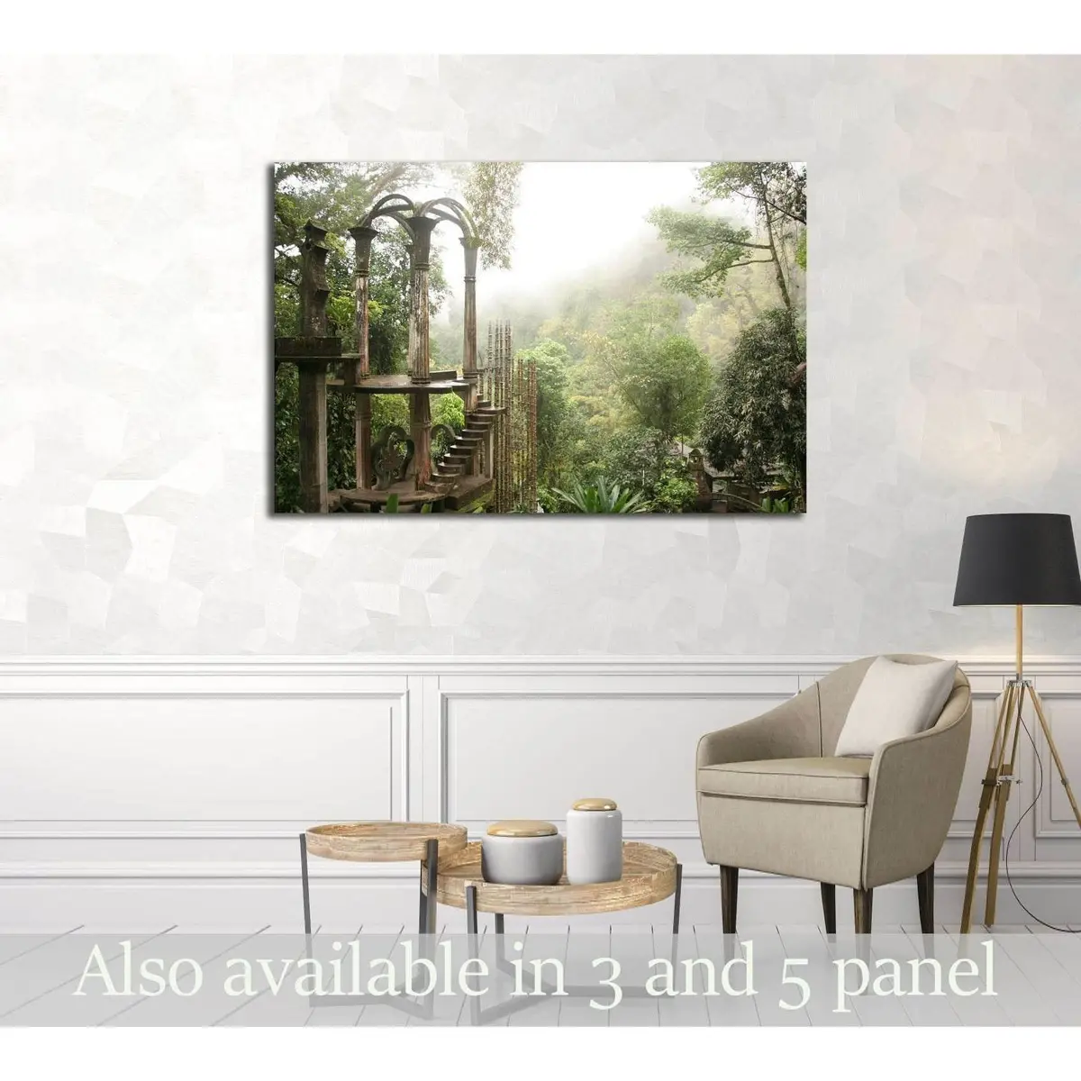 Xilitla Mexico By Edward James №3191 Ready To Hang Canvas Print 1