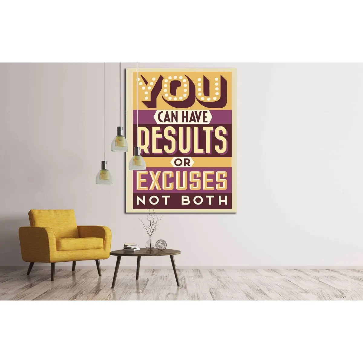 You Can Have Results №4547 Ready To Hang Canvas Print 3