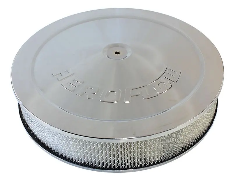 Chrome Air Cleaner Assembly With 1-1/8" Drop Base Af2856-1280 1