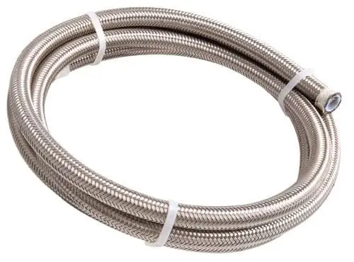200-Series Ptfe-Lined Stainless Braided Hose (-8An) – Af200-08-3M 1